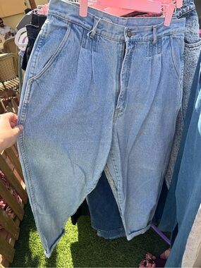 Vintage Bill Blass Pleated high waist mom jeans